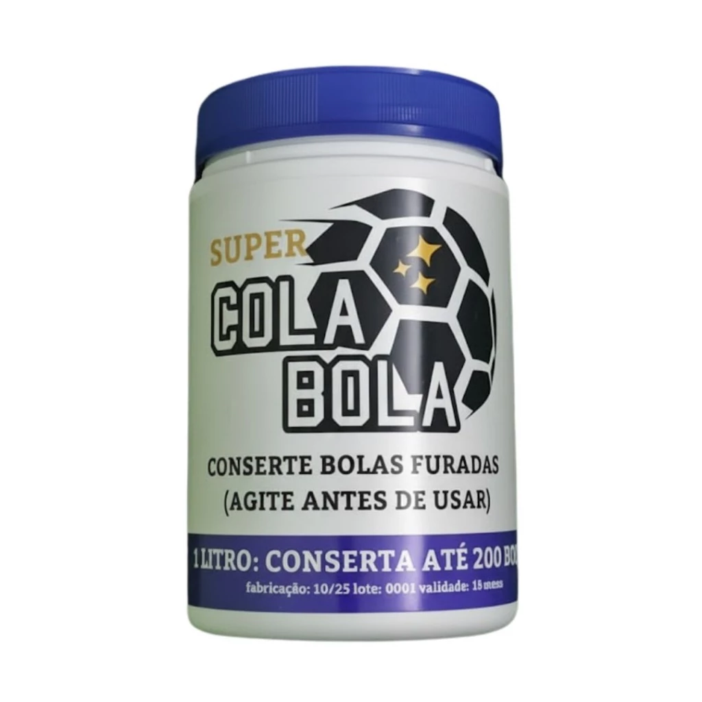Super Cola Bola 1 LITRO - Conserta até 200 Bolas