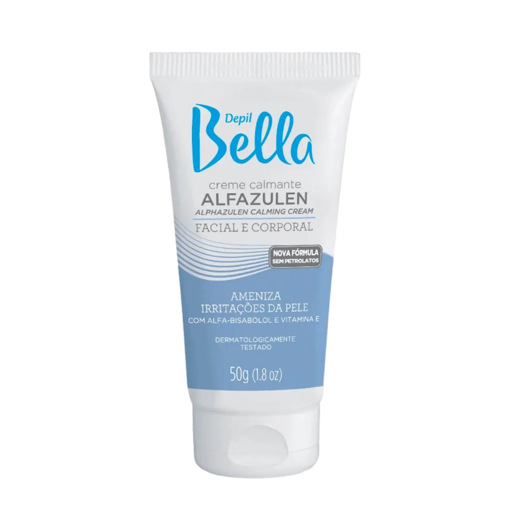 Depil Bella Creme Calmante Alfazulen Pós Depilação 50g