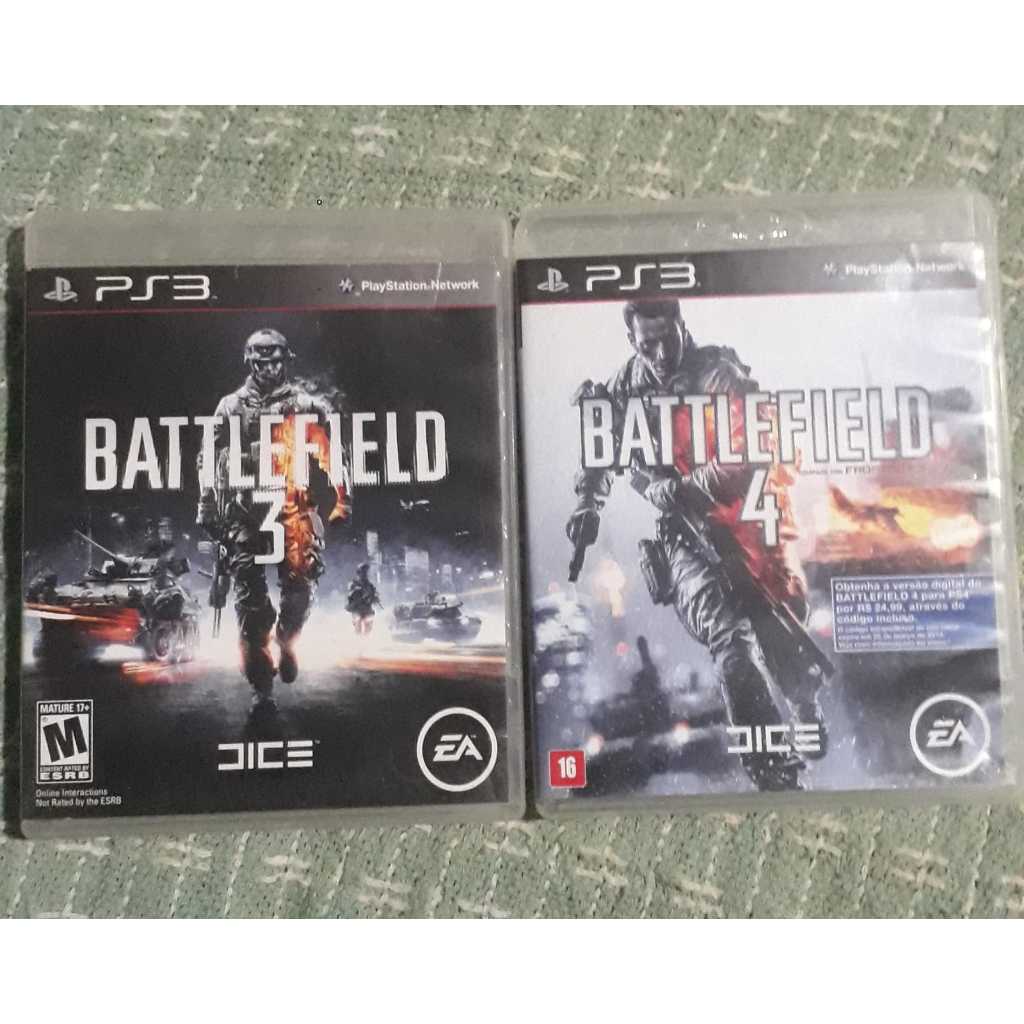 Battlefield 3 + Battlefield 4 PS3