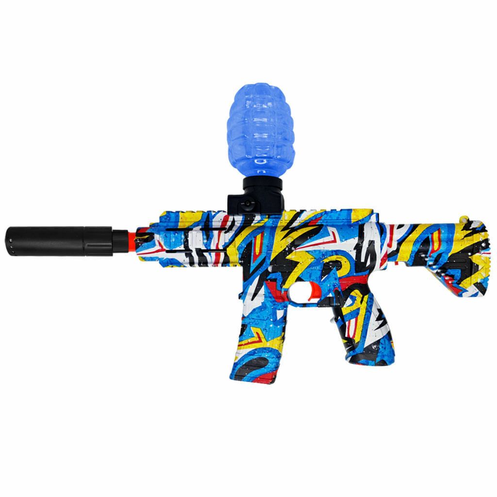 Arma de Bolinha de Gel Rifle M416 Automática G360-4A Colorida