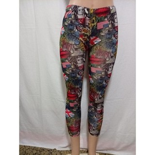 CALÇA LEGGING FININHA ESTAMPADA