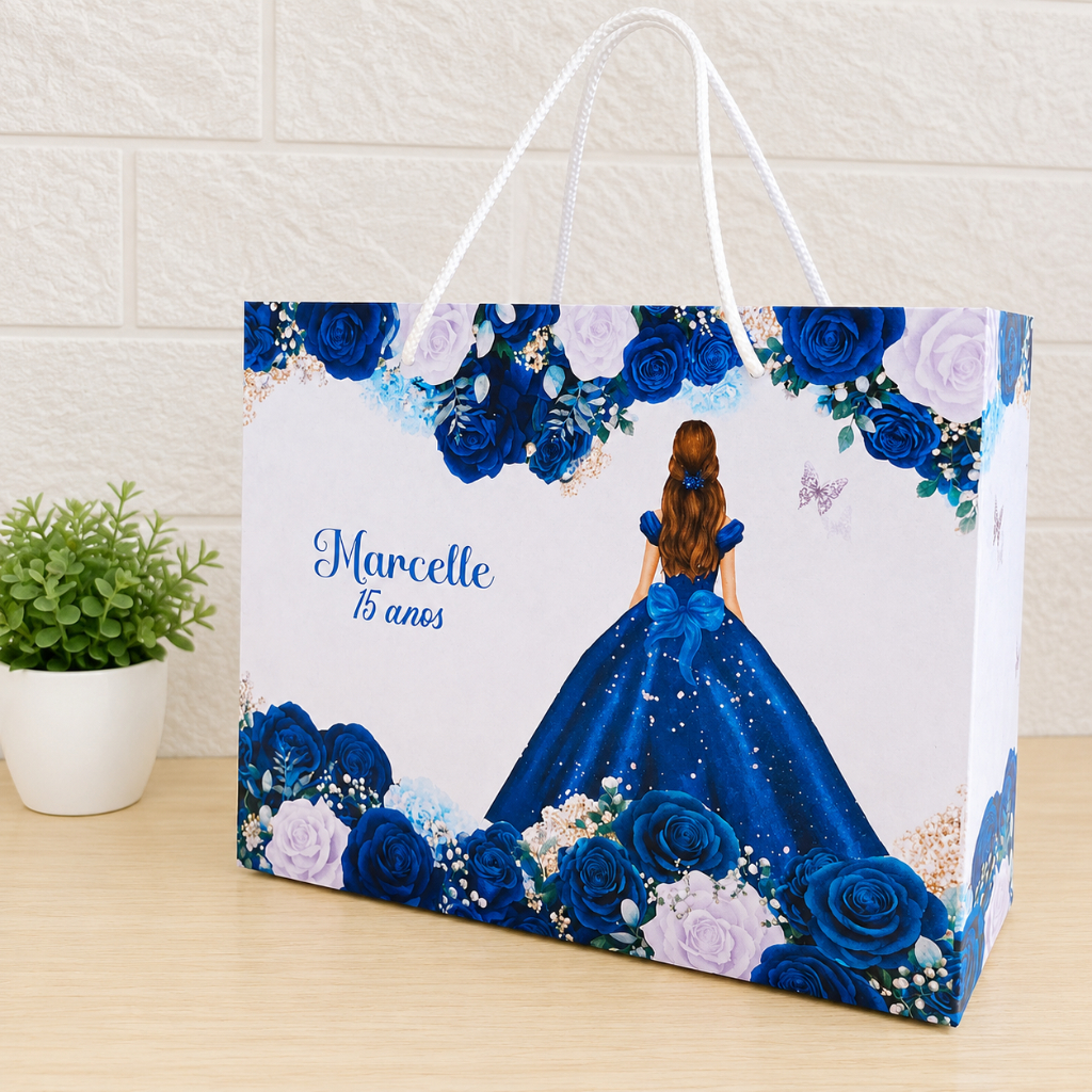 Sacolinha Personalizada 15 ANOS | Aniversário 15 anos