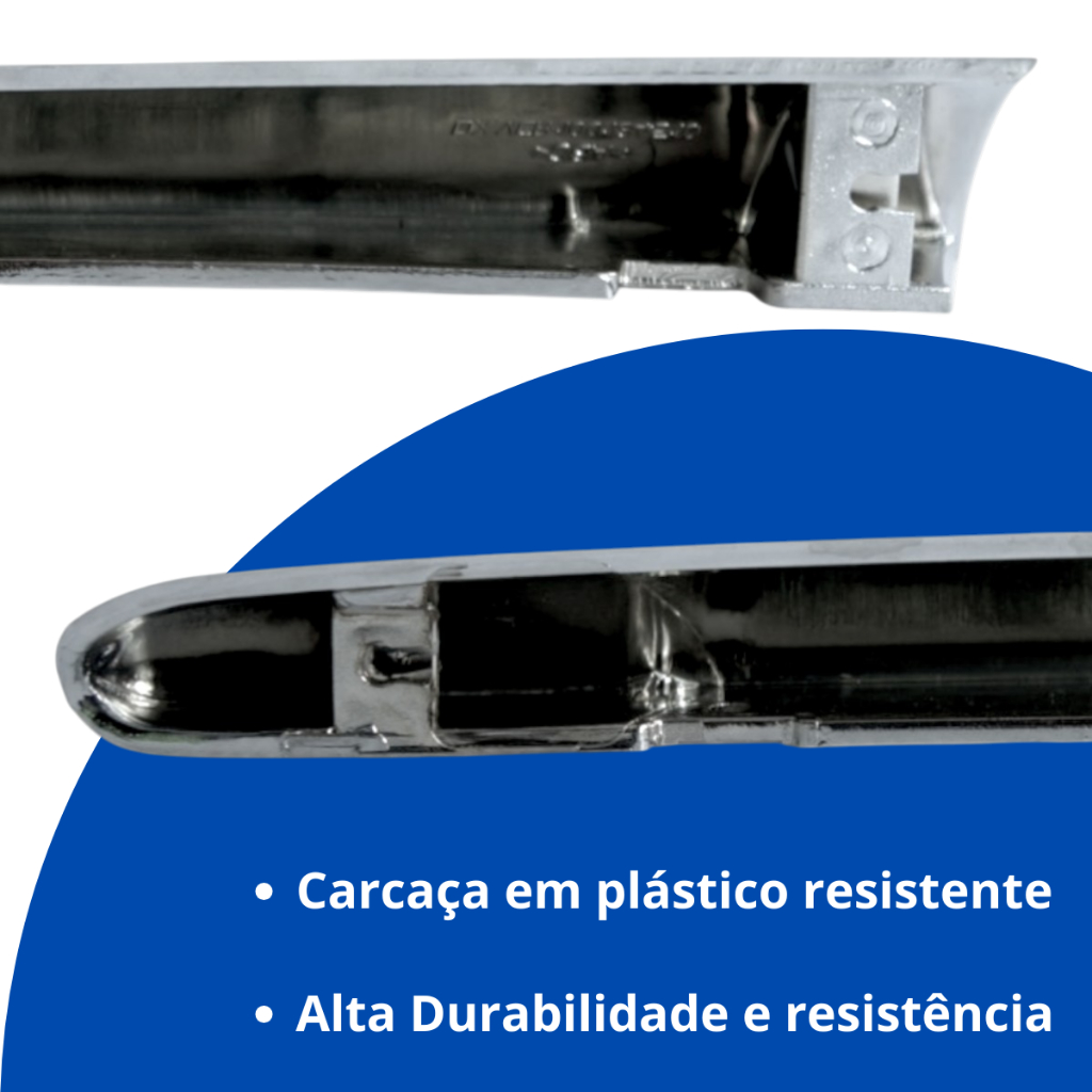 Par Grade Palio Attractive Friso Cromado Essence 2012 A 2020 — imagem 2 de 2
