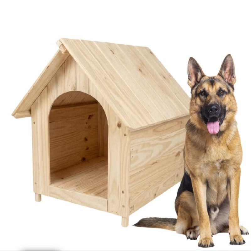 CASA CASINHA MADEIRA PINUS N7 GIGANTE PARA CACHORRO DUAS AGUAS BARATO PROMOÇÃO