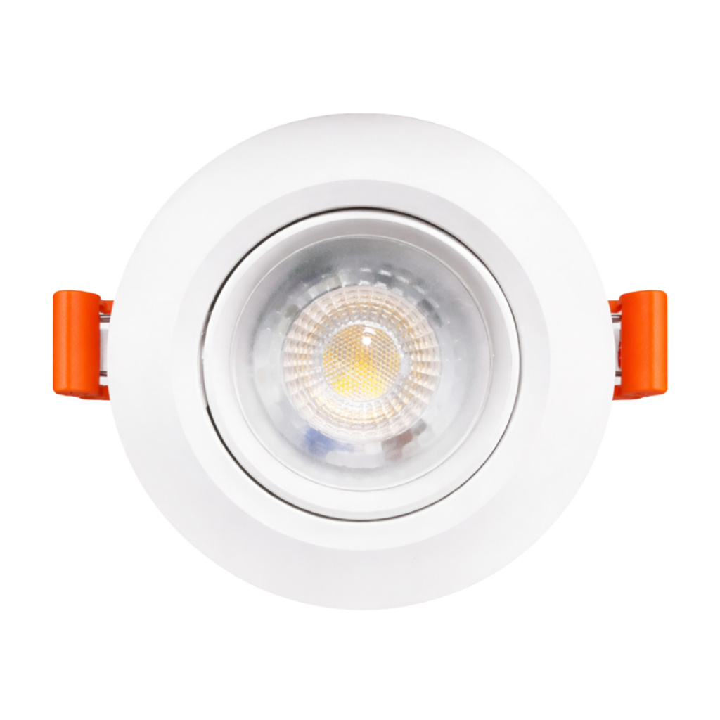 Spots LED Embutir 7W Quadrado Redondo 3000K 6500K Branco Quente Frio Bivolt