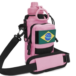 Garrafa Térmica Modus 1 litro Aço Inoxidável Com Alça Paracord Corda e Bolsa