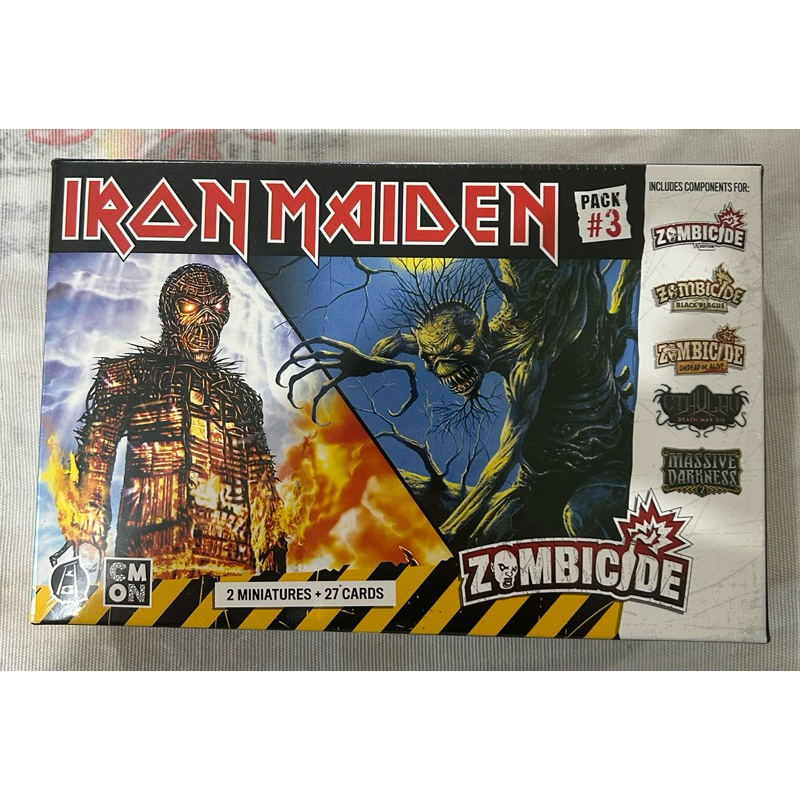 Zombicide Iron Maiden pack 3 em inglês
