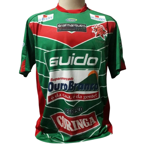 CAMISA DO TIME DO CENTRO ESPORTIVO OLHODAGUENSE DE ALAGOAS  TAMANHO G MEDIDAS 78X57 ROBRAC