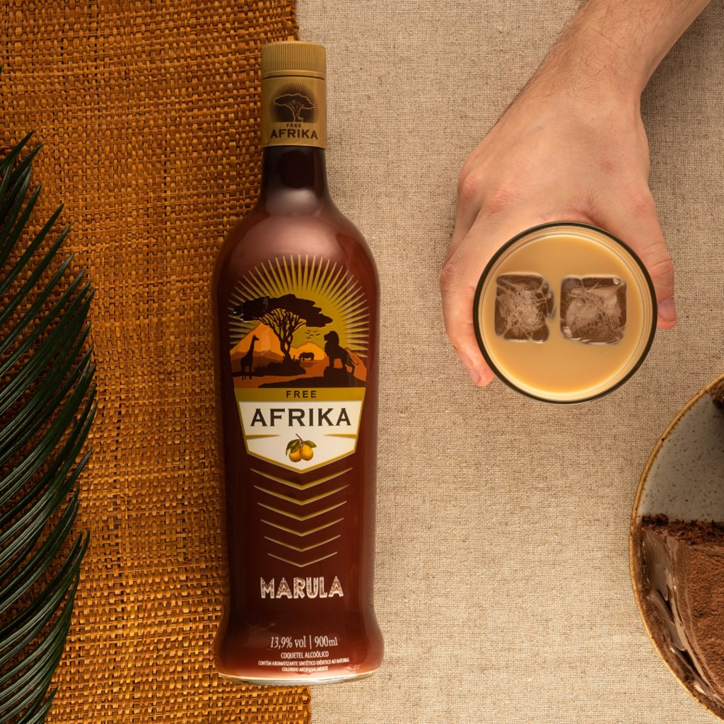 Free Afrika Licor Marula 900ml - kit c/ 2 unid. — imagem 2 de 2