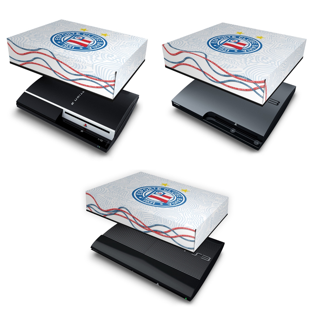 Capa Anti Poeira para PS3 FAT, SLIM ou SUPER SLIM - Bahia A - Capa Playstation 3