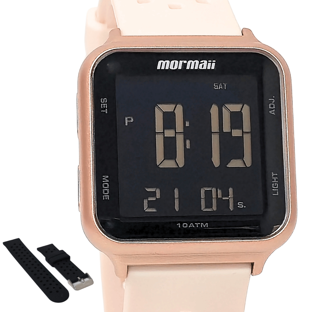 Relógio Mormaii Unissex Digital Duas Pulseiras MO6600AJ/T8T