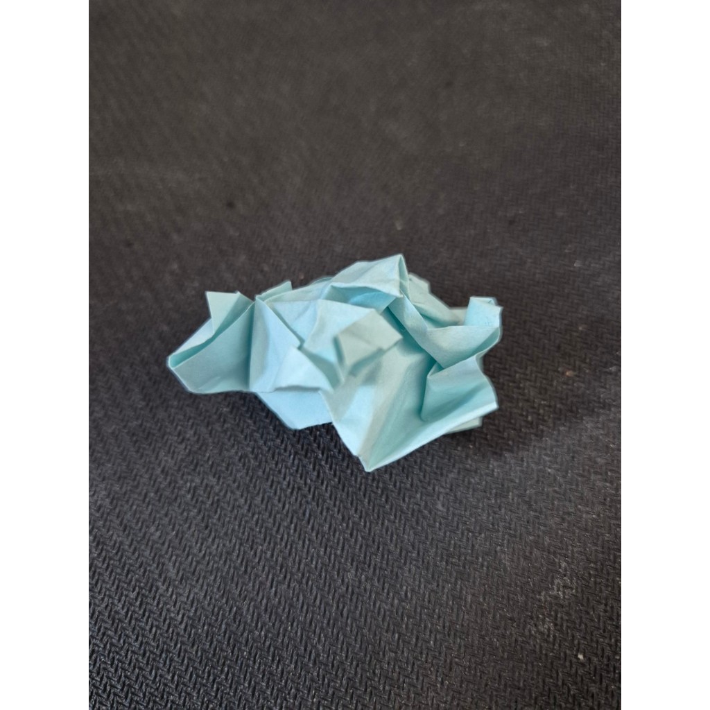 Papel amassado azul V2