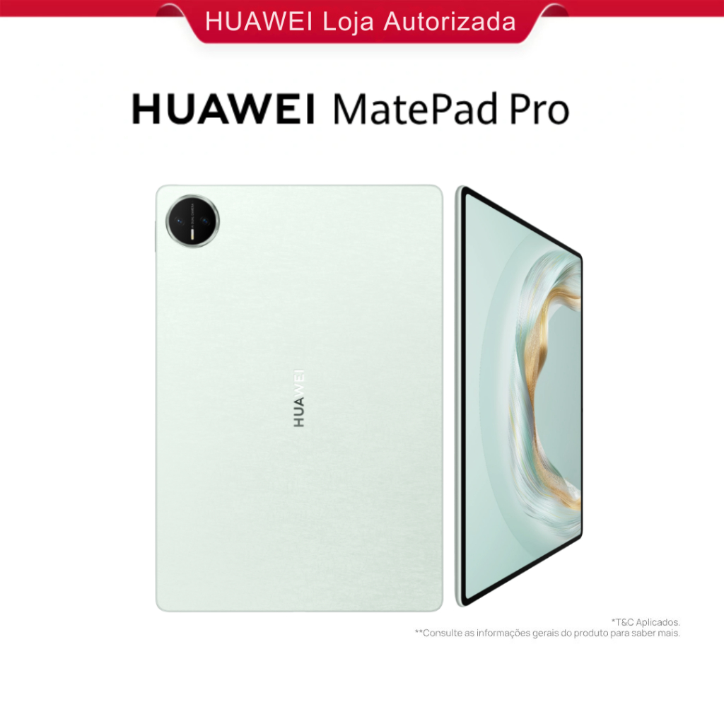 HUAWEI MatePad PRO 12,2 Pol, Processador Kirin T91, 512GB/12GB RAM, Versão Global, Bateria 10.110mAh