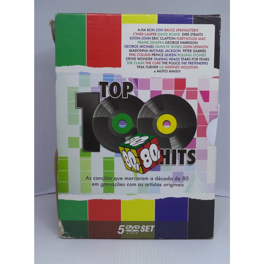 Dvd Box - Top Hits - 80 Hits (5dvd)
