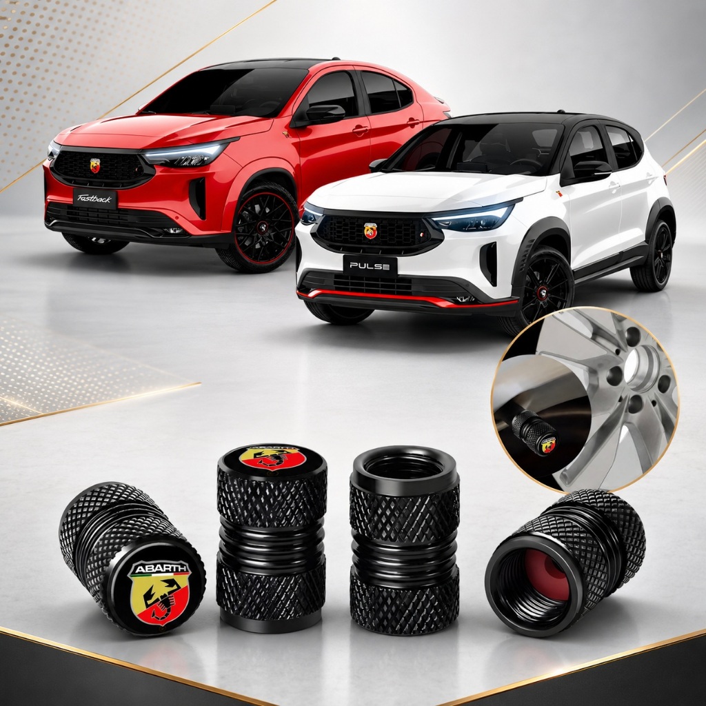 Tampa Bico De Pneu Valvula Pneu Fiat Pulse Abarth Fastback Abarth