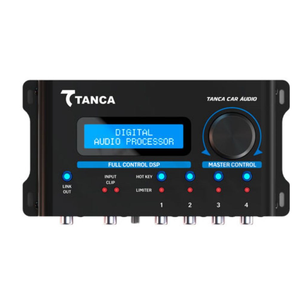 Processador de Audio Tanca 4 Canais Lineout Crossover