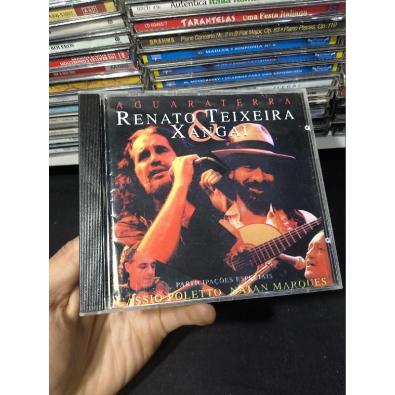 CD RENATO TEIXEIRA - XANGAI - AGUARATERRA - CD Usado conservado - REF:CD 3158