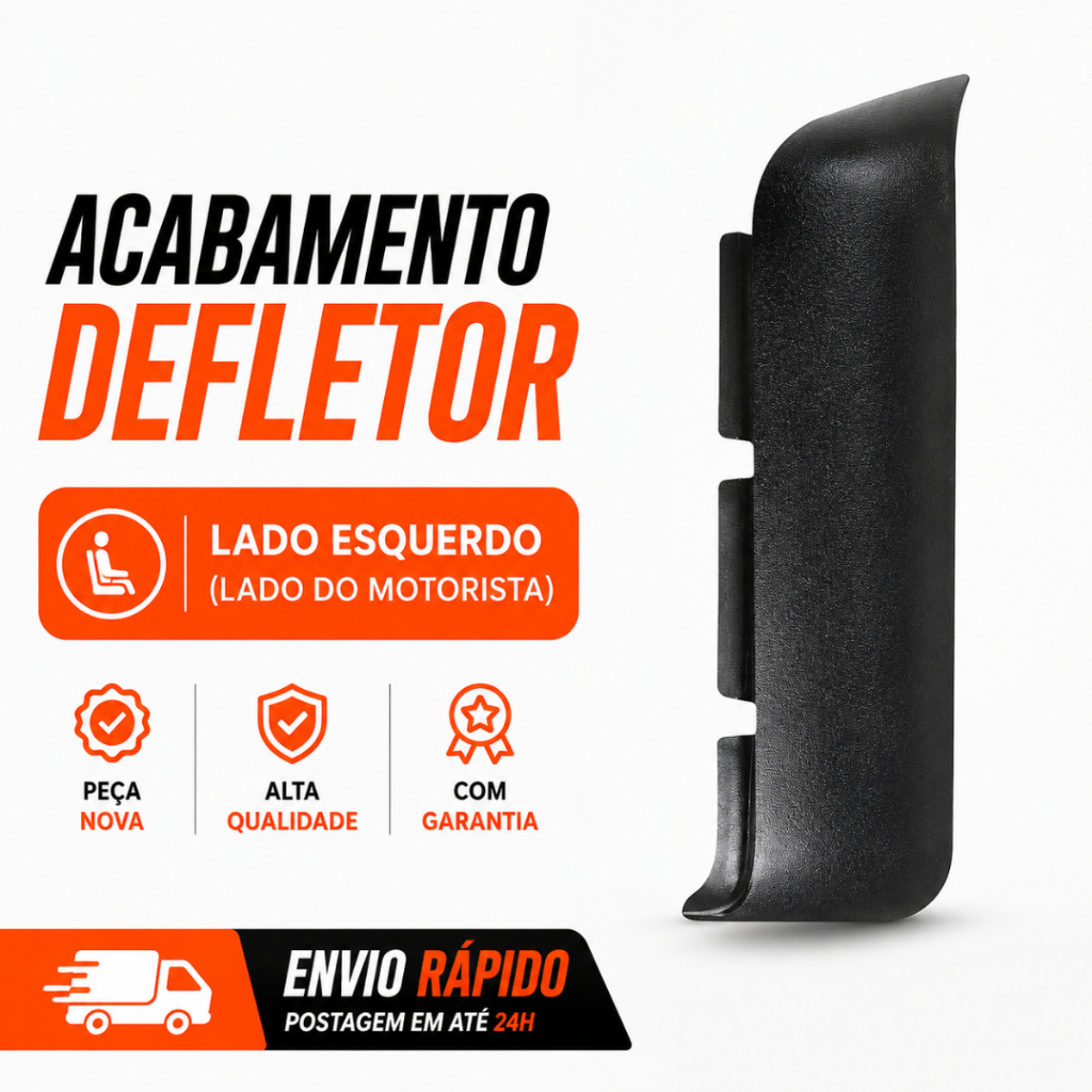 Acabamento Defletor Scania P 94 114 124 Lado Esquerdo Compatível