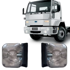 Lanterna Seta Pisca Lateral Da Coluna Dianteira Ford Cargo