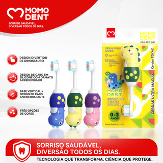 MOMODENT Escova Dental Infantil de Dinossauro