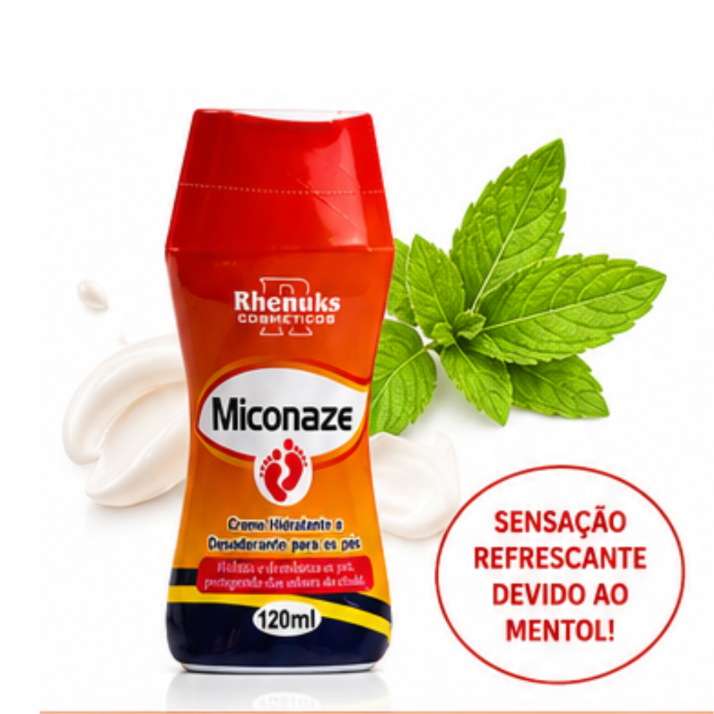 Hidratante Creme Loção Miconaze Remove Rachadura dos Pés Chulé Desodorizante  Micoses Frieiras Unhas