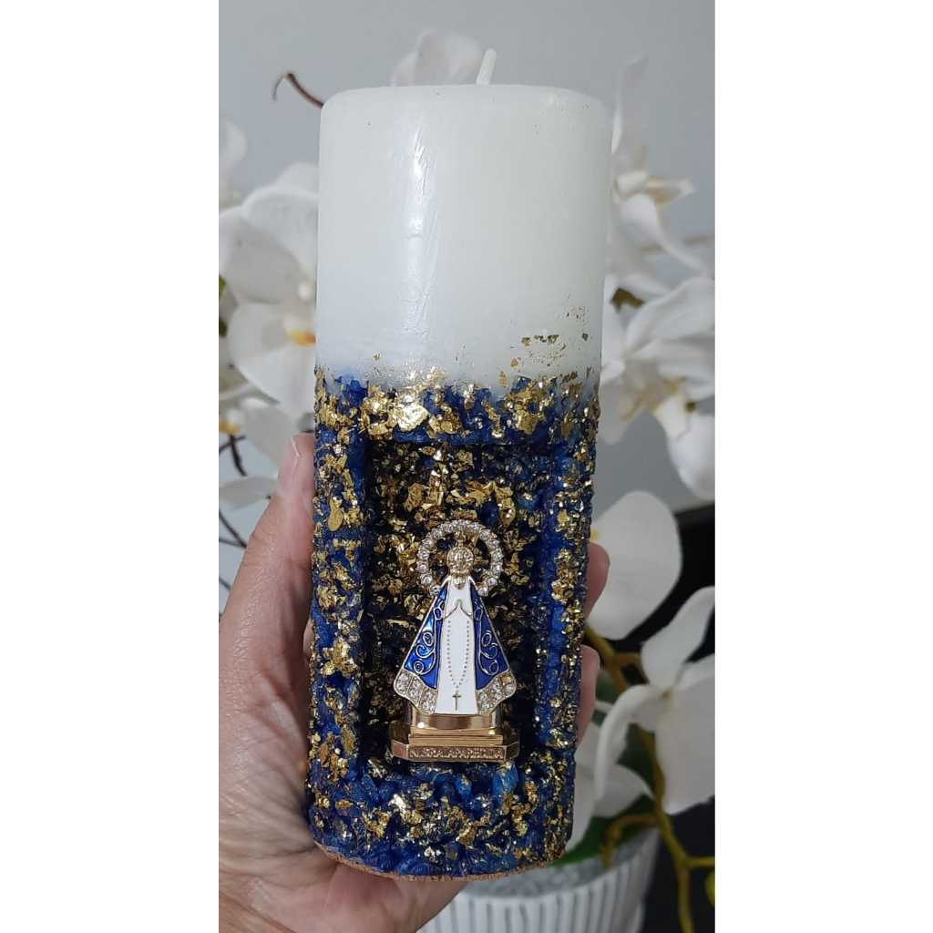 Vela Nossa Senhora Aparecida na Gruta -Vela Oratória
