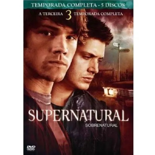 DVD BOX - SUPERNATURAL - A TERCEIRA TEMPORADA COMPLETA