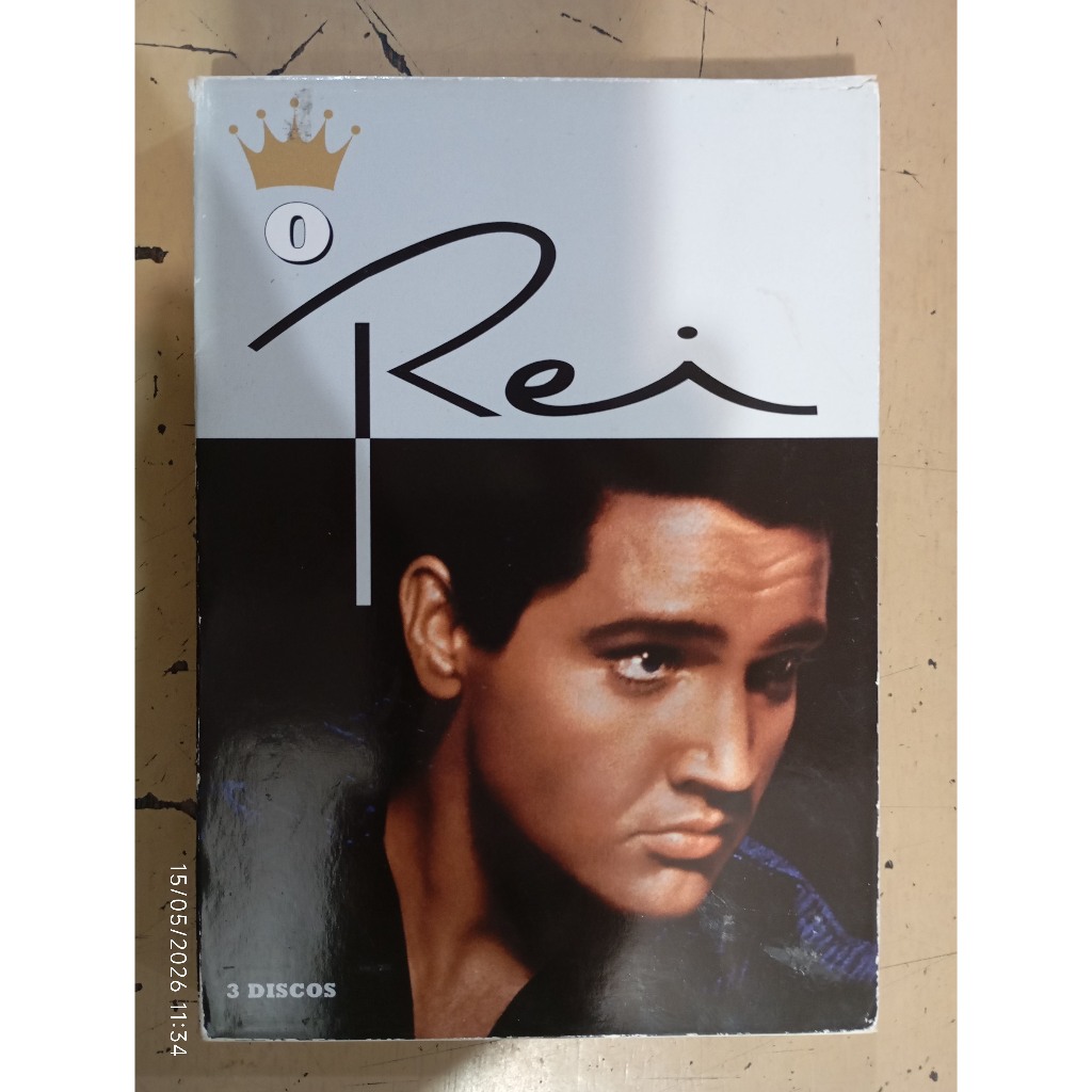 DVD Box O Rei Elvis Presley 3 DVDs