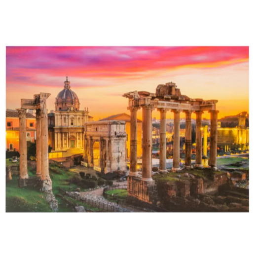 QUEBRA CABECA ROMA RUINAS DO FORUM COM 1500 PECAS 84X60CM