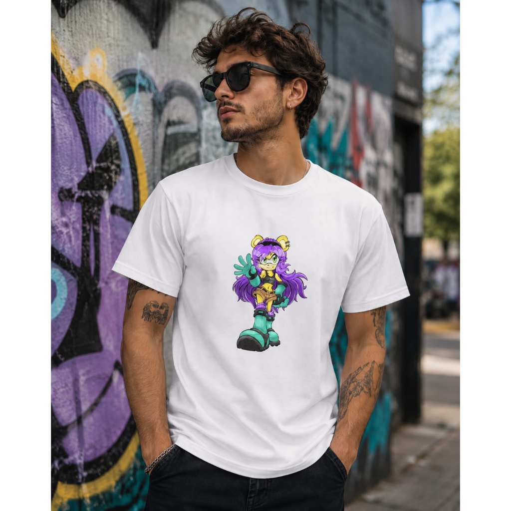 Camiseta Mina Mongoose Archie Comics Sonic Anime Streetwear Unissex