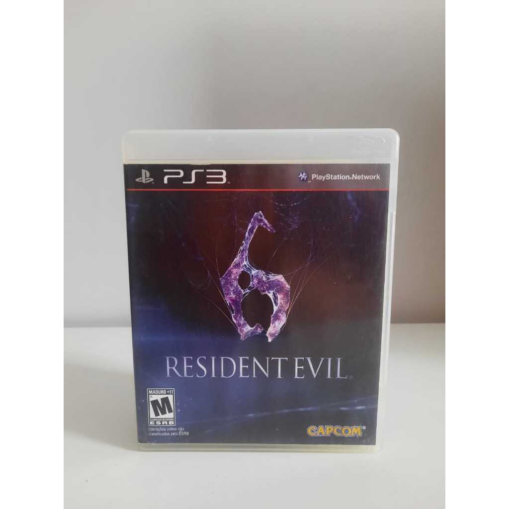 Resident Evil 6 PS3 Mídia física