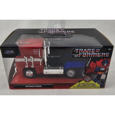 Jada Toys Transformers Optimus Prime Escala 1:32 - Carro de Metal Fundido
