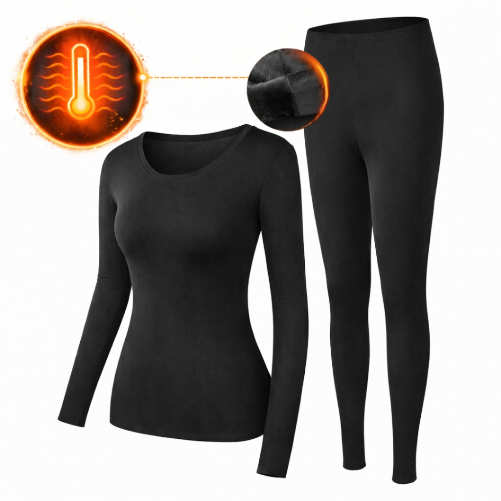 Kit Térmico Feminino Blusa + Meia Calça Feminino Roupa Quentinho, Segunda Pele Confortável PROMOÇÃO