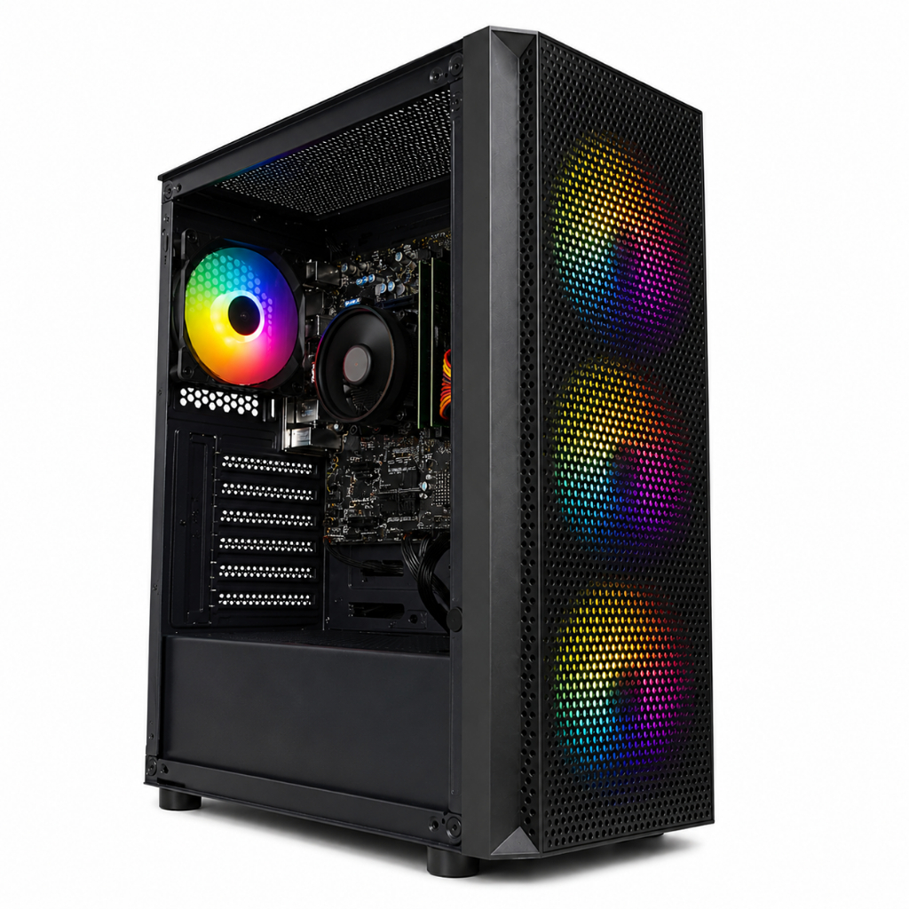 PC Gamer Sonata AMD Ryzen 7 5700G, B550M, 16GB DDR4 , M.2 1TB, Radeon Graphics Vegas 7