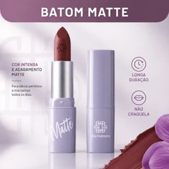 Batom Matte Jaque Lipstick Longa Duração Ana Hickmann