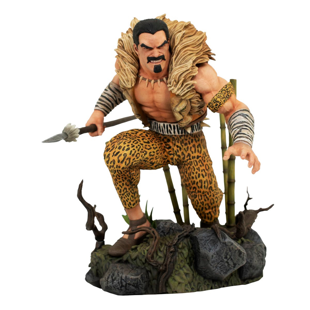 Kraven O Caçador Spider-man Vilões 22 cm homem aranha Marvel Gallery estátua original diamond select toys clássico