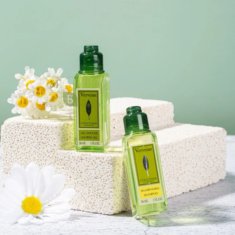 Mini Sabonete Líquido Corporal Verbena 30ml Gel Shower + Shampoo 35ml Loccitane En Provence 1 Unidade