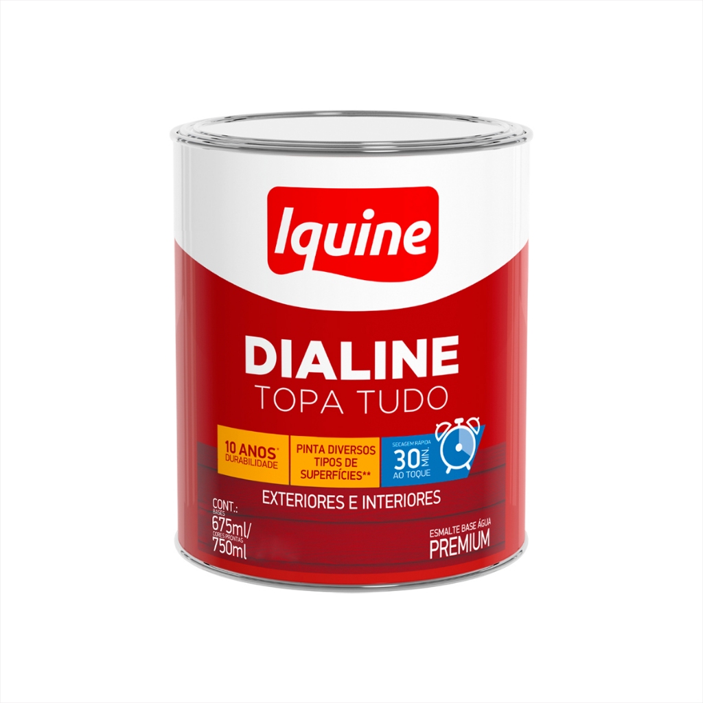 Tinta Branca Esmalte Portão 750ml Tinta Esmalte Madeira e Metais Esmalte Sintéti