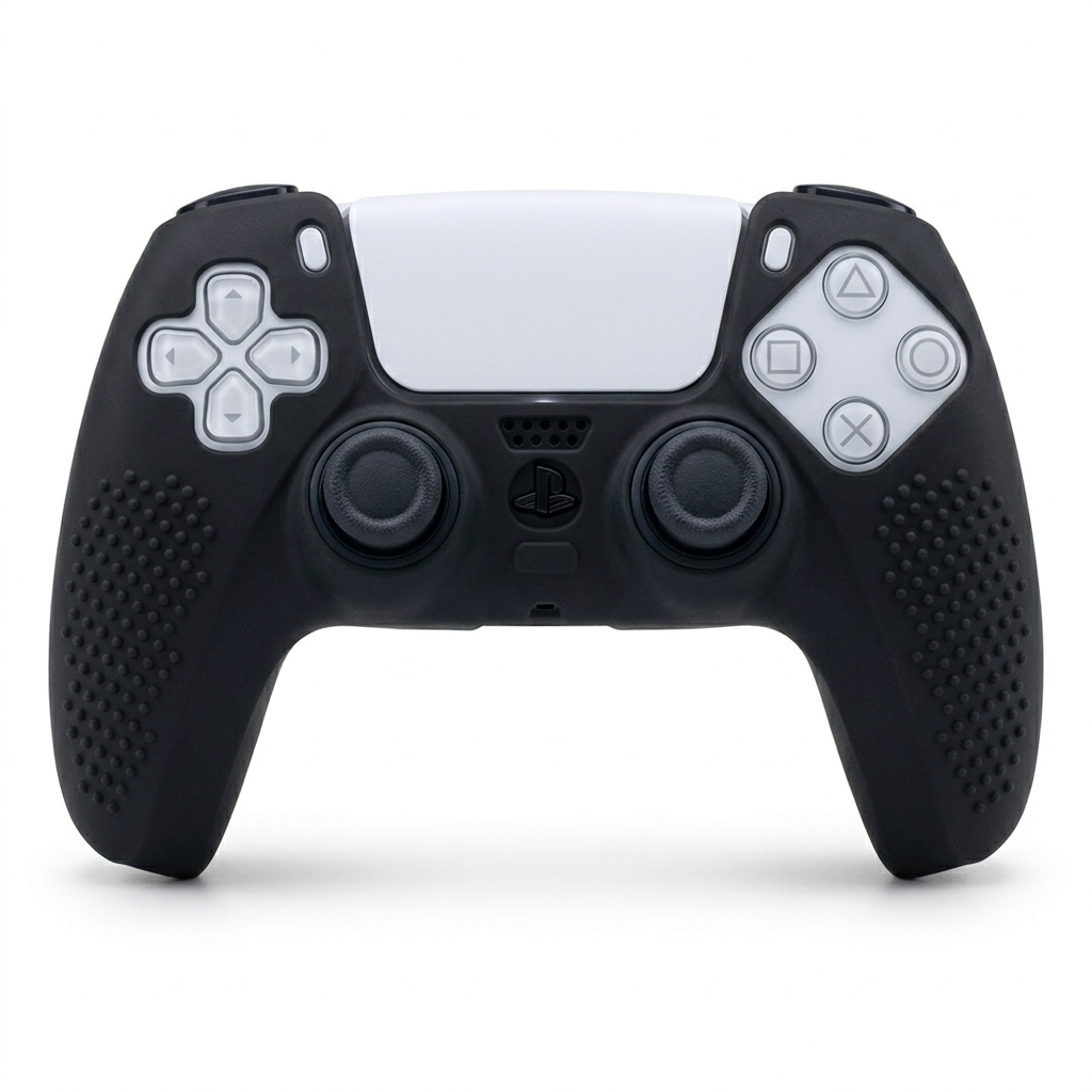 Capa Protetora Silicone para Controle DualSense PS5 PlayStation 5 | Case de Proteção Antiqueda Antirrisco Antiderrapante