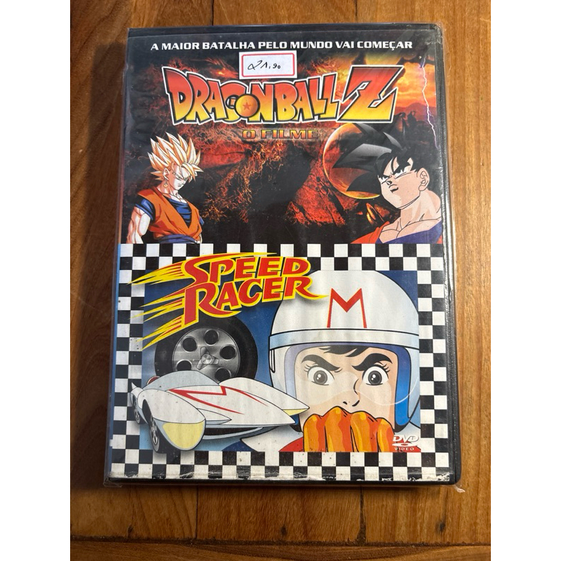 Dragonball Z, o Filme e Speed Racer - DVD
