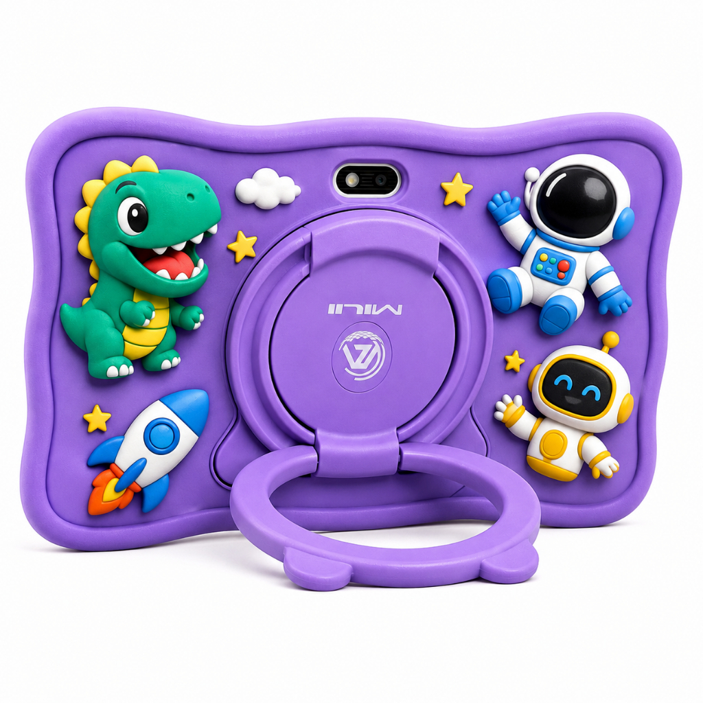 Tablet Infantil 128GB 6GB Ram M58pro Kit Capa + Brinde