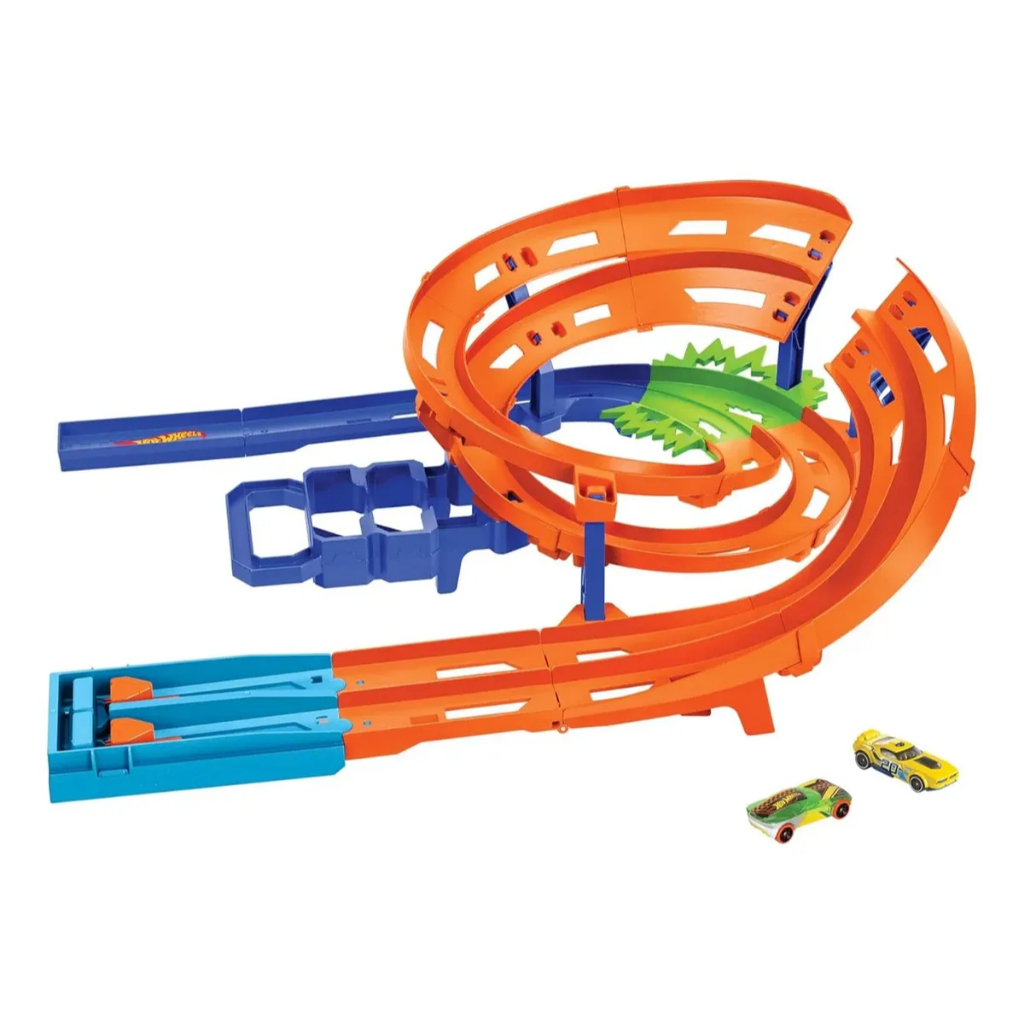 Pista Hot wheels super loja de pneus delegacia de policia mario kart donkey kong assustador boo pizzaria competição gira