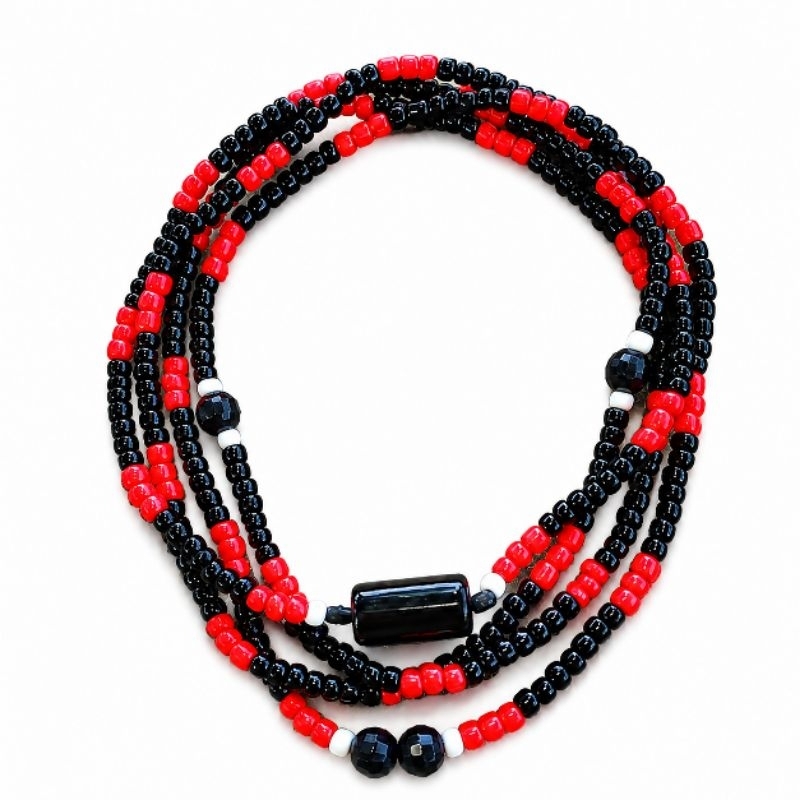 Guia Exu |Pombogira |Umbanda |Proteção e Trabalho Espiritual |Fio de Contas |Com ou Sem Firma|murano Artesanal Religioso