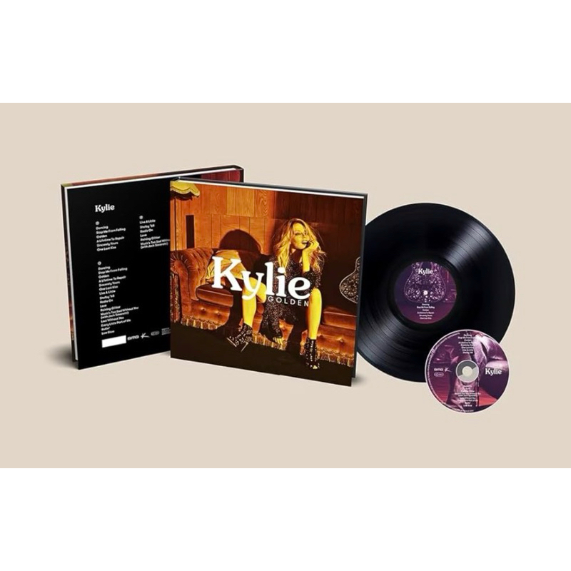 Kylie Minogue Golden Super Deluxe Disco de Vinil LP CD importado