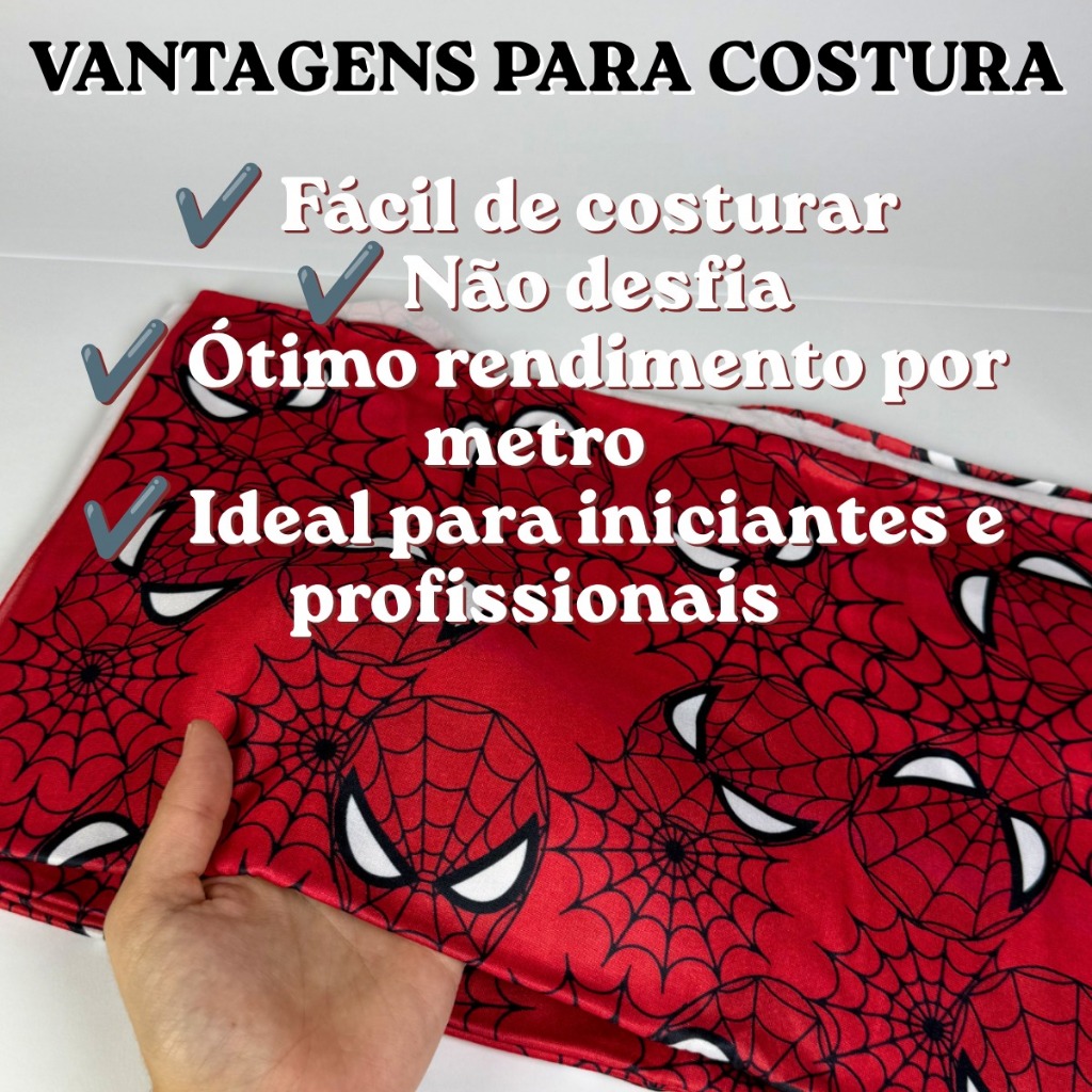 Tecido Suede Infantil Estampado para Pijama – Macio, Confortável e Cores Vivas – Várias Estampas — imagem 2 de 2
