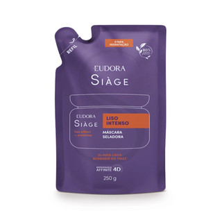Eudora Mascara Seladora Capilar Siage Liso Intenso Refil 250g