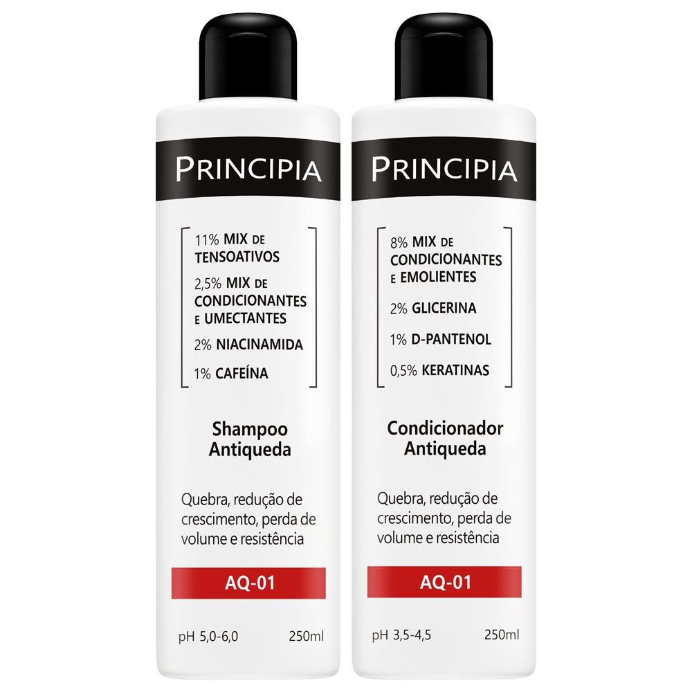 Principia Kit Shampoo ​e Condicionador Antiqueda AQ-01