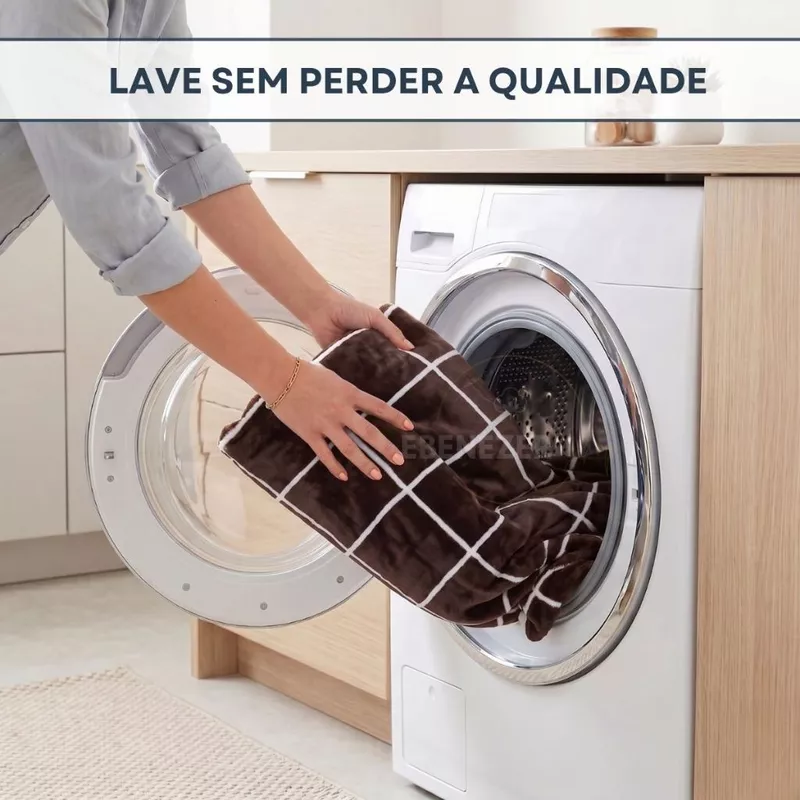 Cobertor Manta Casal 2,20x1,80 de Microfibra Soft Lisa Antialérgica — foto 7