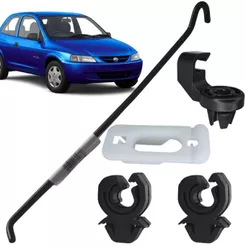Presilhas de fixação grampo vareta do capo kit Para Chevrolet gm Celta 2000 2001 2002 2003 a 2006