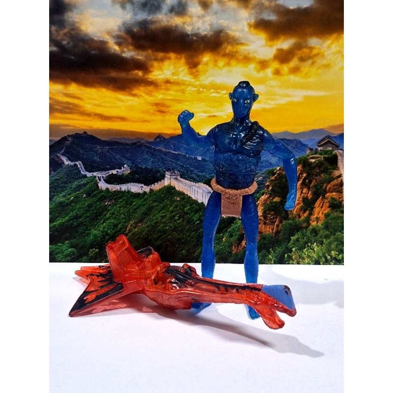 Miniatura Avatar Com Veículo Montaria